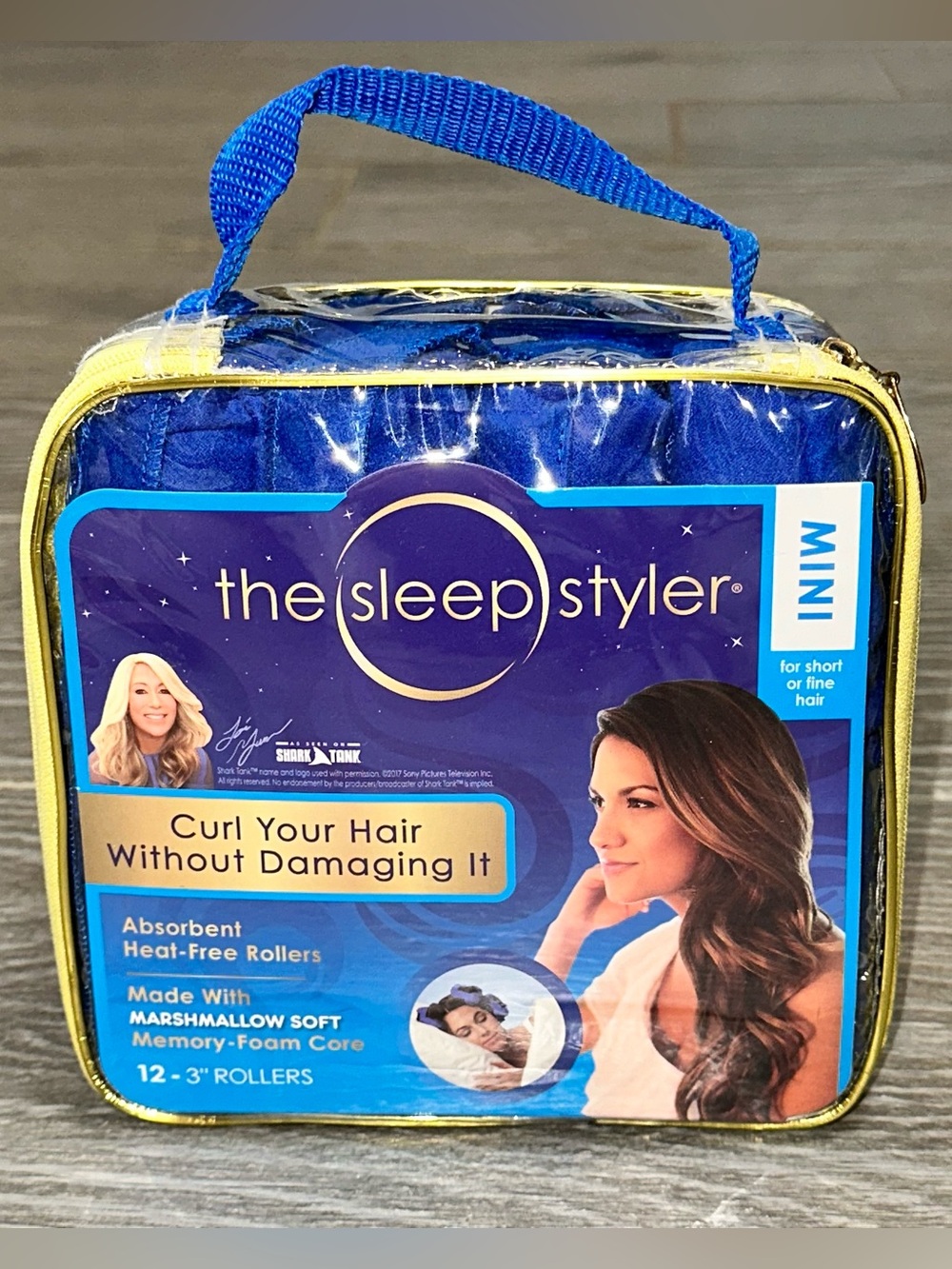 The Sleep Styler Mini Overnight Heatless Hair 3” Foam Curlers Short & Fine Hair